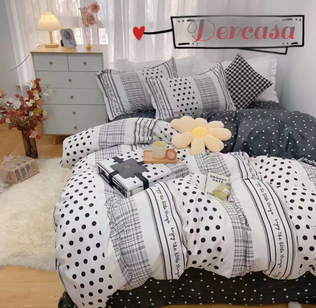 LENJERIE BUMBAC FINET DELUXE 6 PIESE COD: FY305