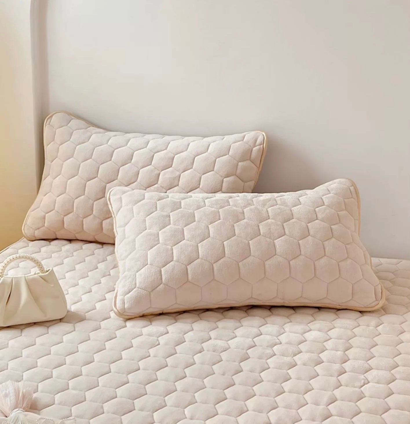 Husă / Topper saltea cu elastic 160x200 cm Cod: TPP89