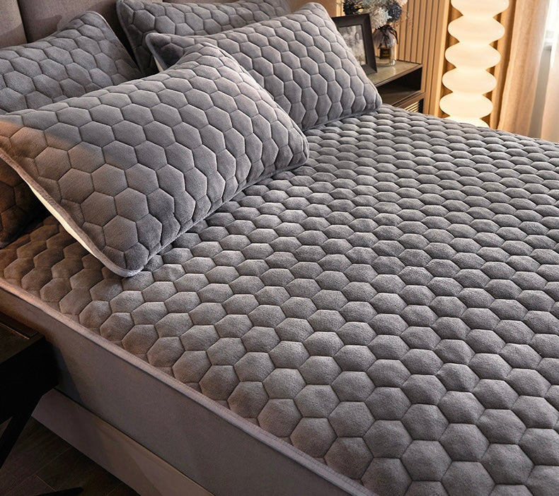 Husă / Topper saltea cu elastic 160x200 cm Cod: TPP88