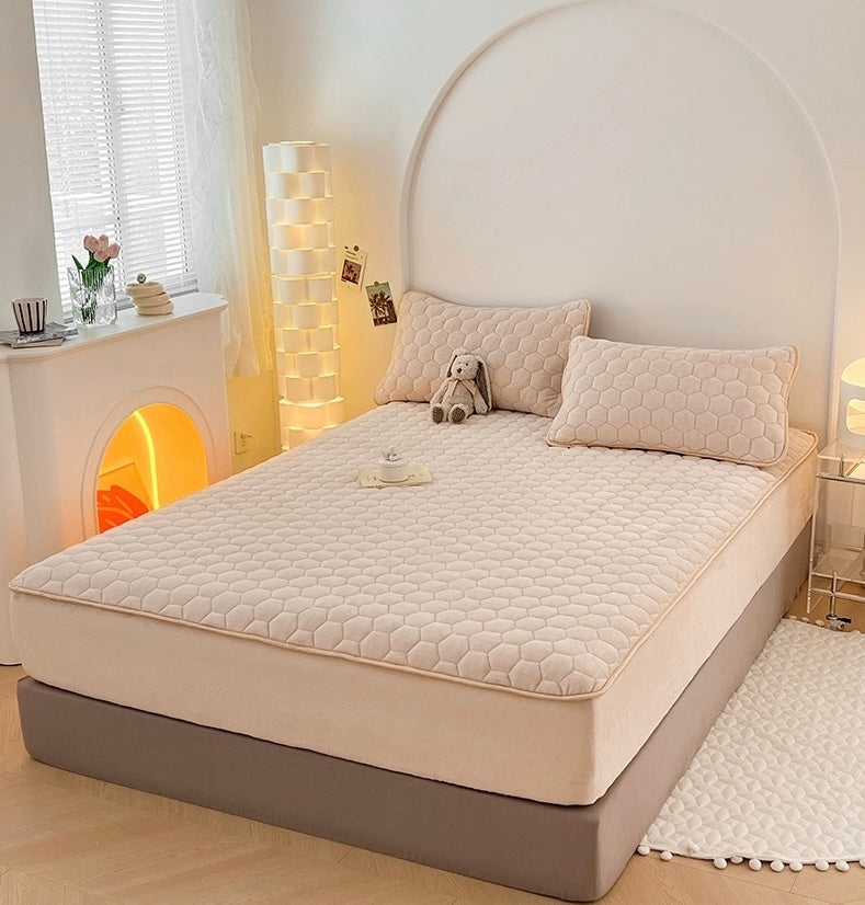 Husă / Topper saltea cu elastic 160x200 cm Cod: TPP89