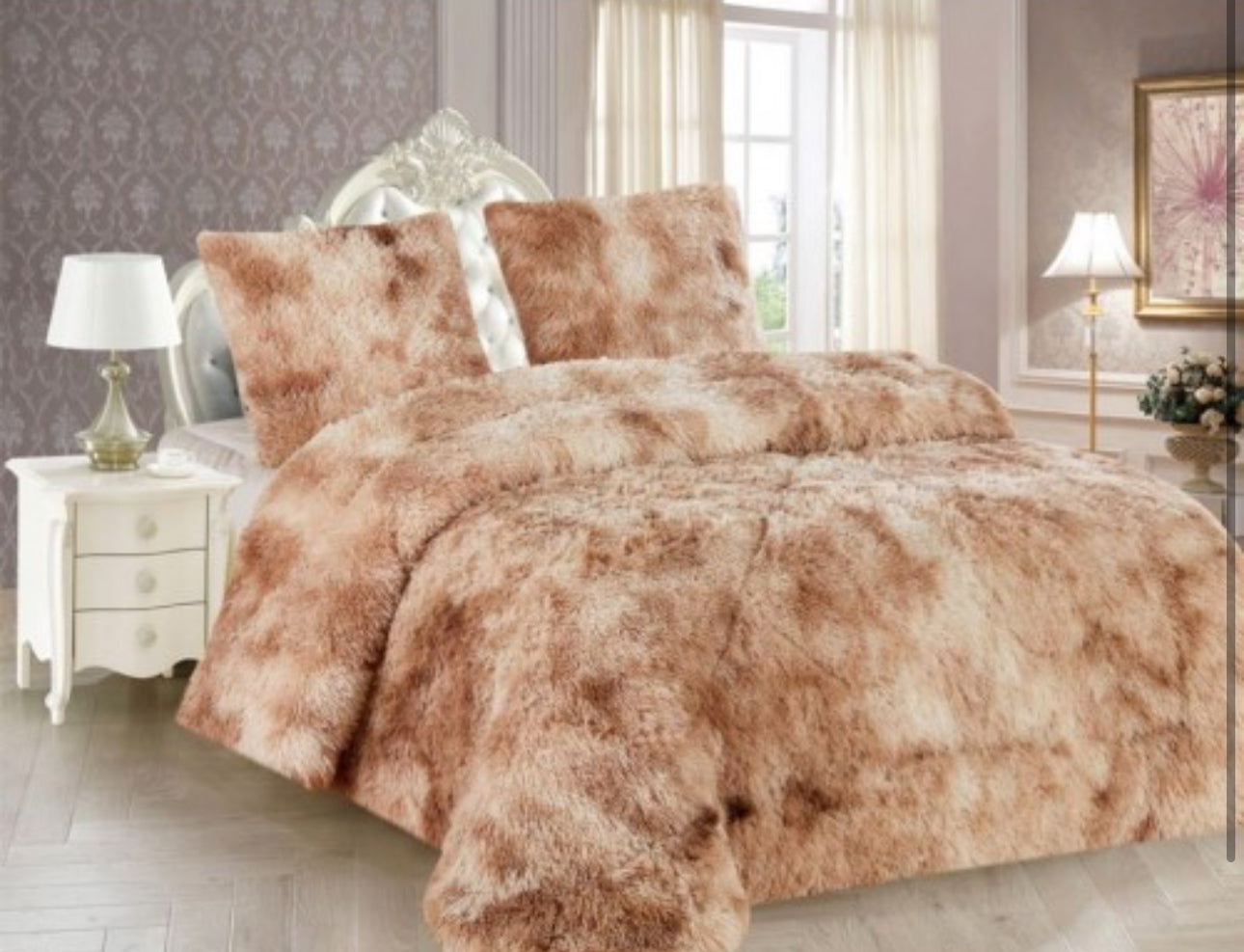 Pilotă groasă fluffy COCOLINO+ 2 fețe de pernă incluse Cod: PQT5
