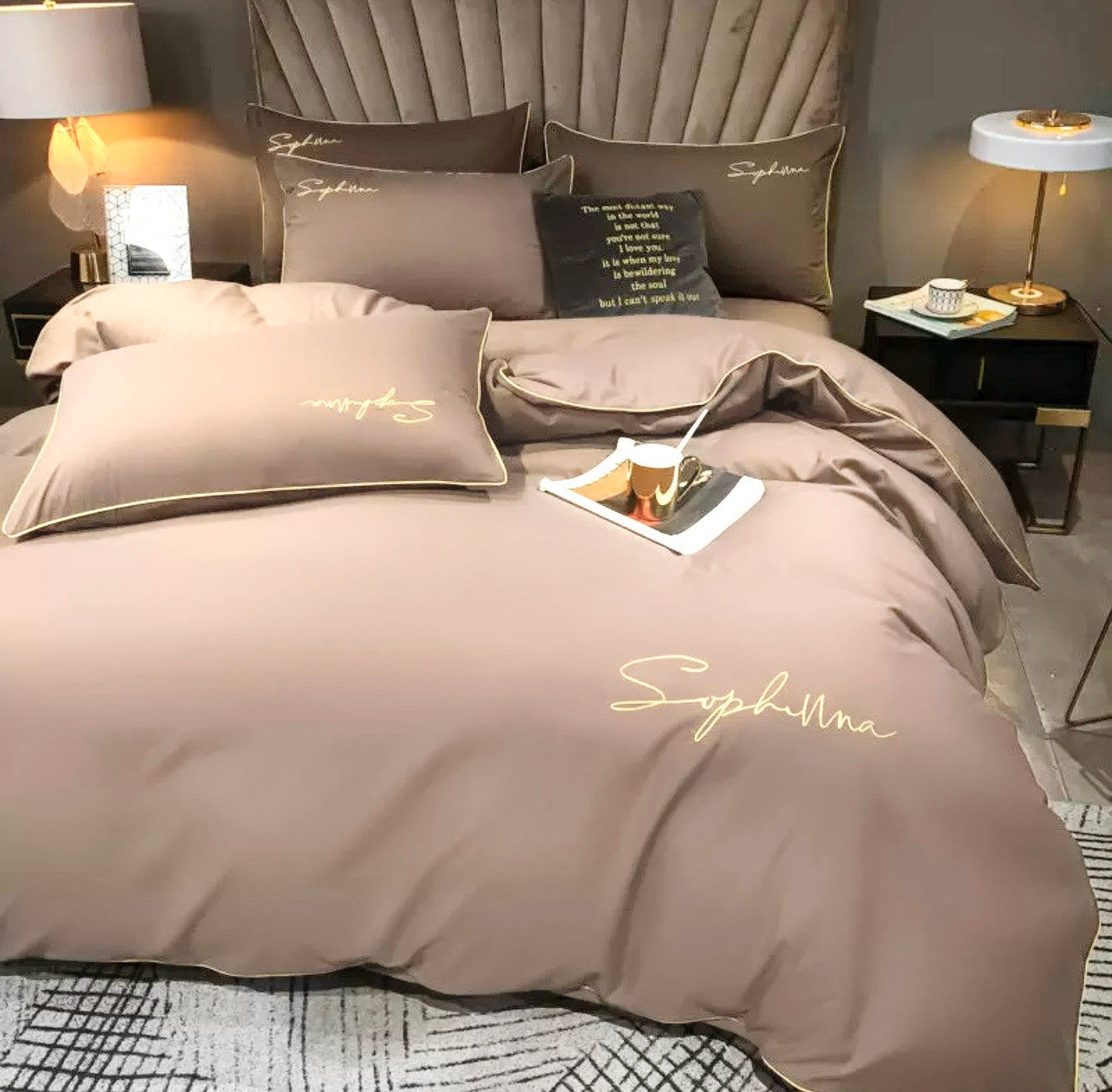 Lenjerie de Lux cu broderie 6 piese Cod: JB11