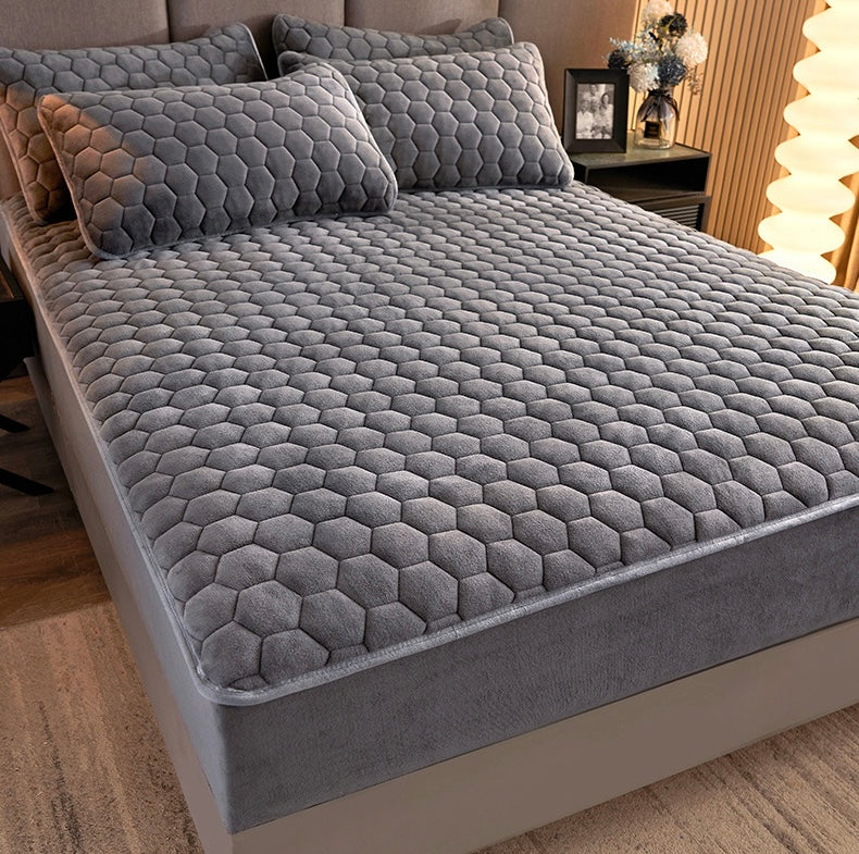 Husă / Topper saltea cu elastic 160x200 cm Cod: TPP88