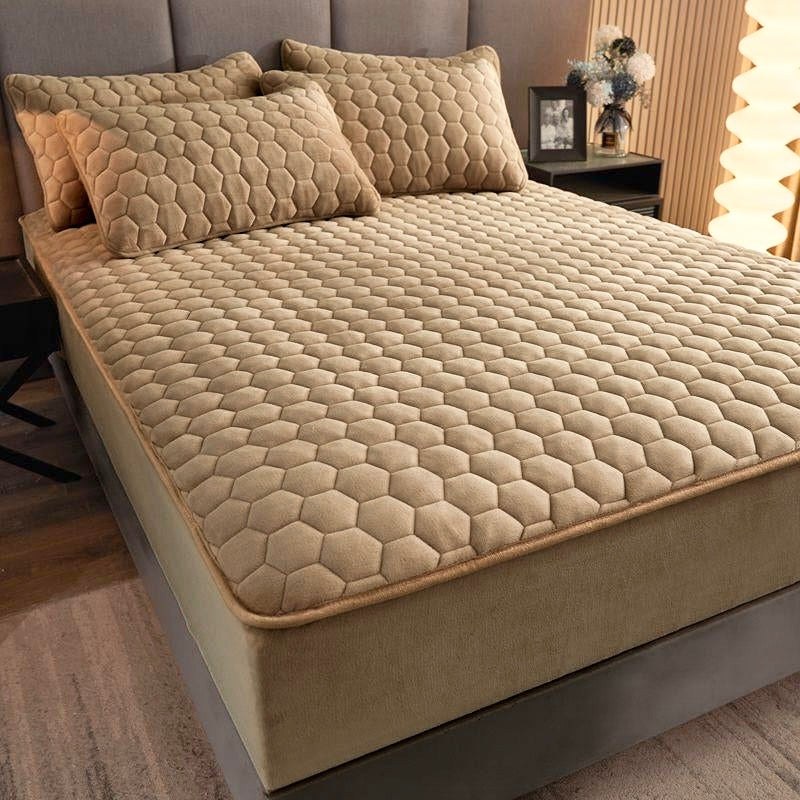 Husă / Topper saltea cu elastic 160x200 cm Cod: TPP92