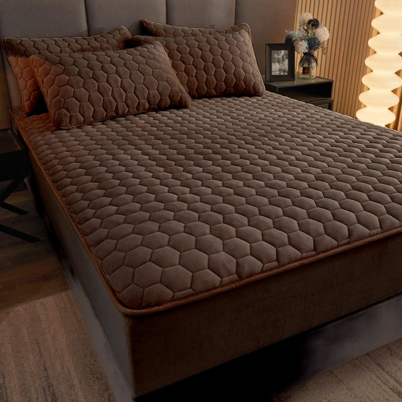 Husă / Topper saltea cu elastic 160x200 cm Cod: TPP80
