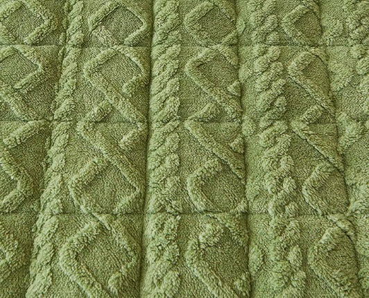 Husă / Topper saltea cu elastic, verde, 160x200 cm, Cod: CTPP403