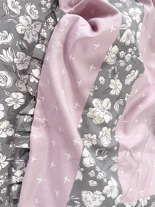 Lenjerie DELUXE din Bumbac Soft Touch cu volănașe Cod: FB31