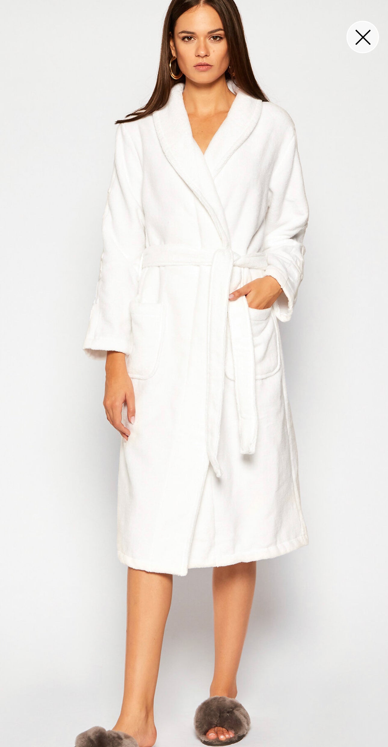 Halat SUPER SOFT alb Bumbac 100% turcesc Unisex Marime: L