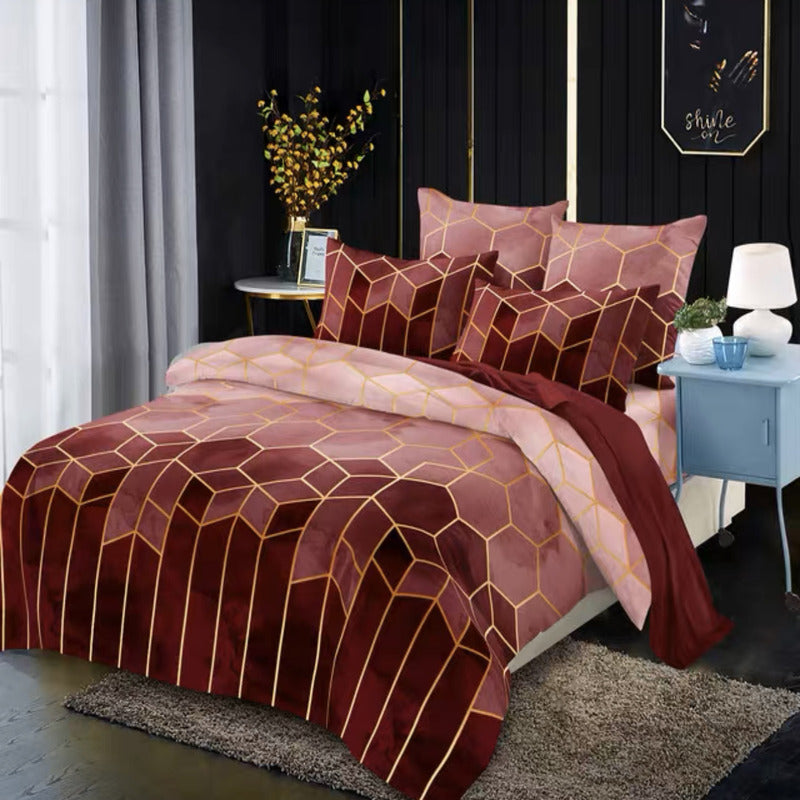 LENJERIE BUMBAC FINET DELUXE 6 PIESE COD: FY169