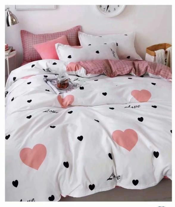 Lenjerie de pat Bumbac satinat SUPERIOR cu două fețe Cod: SK116