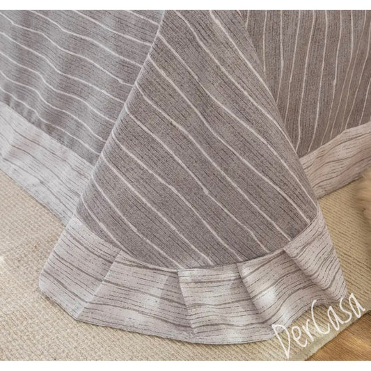 Lenjerie DELUXE din Bumbac Soft Touch cu volănașe Cod: FB6