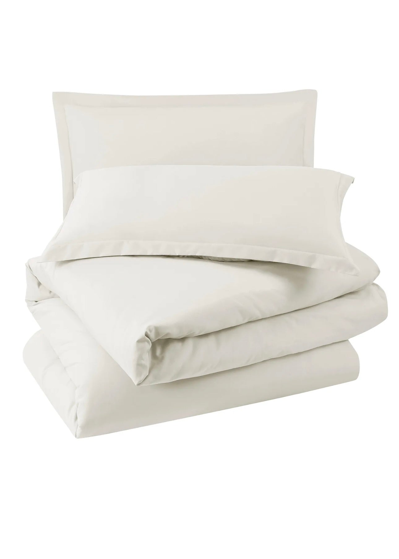 Lenjerie de pat percale Bumbac 100% Alb de lapte Cod: BBP7